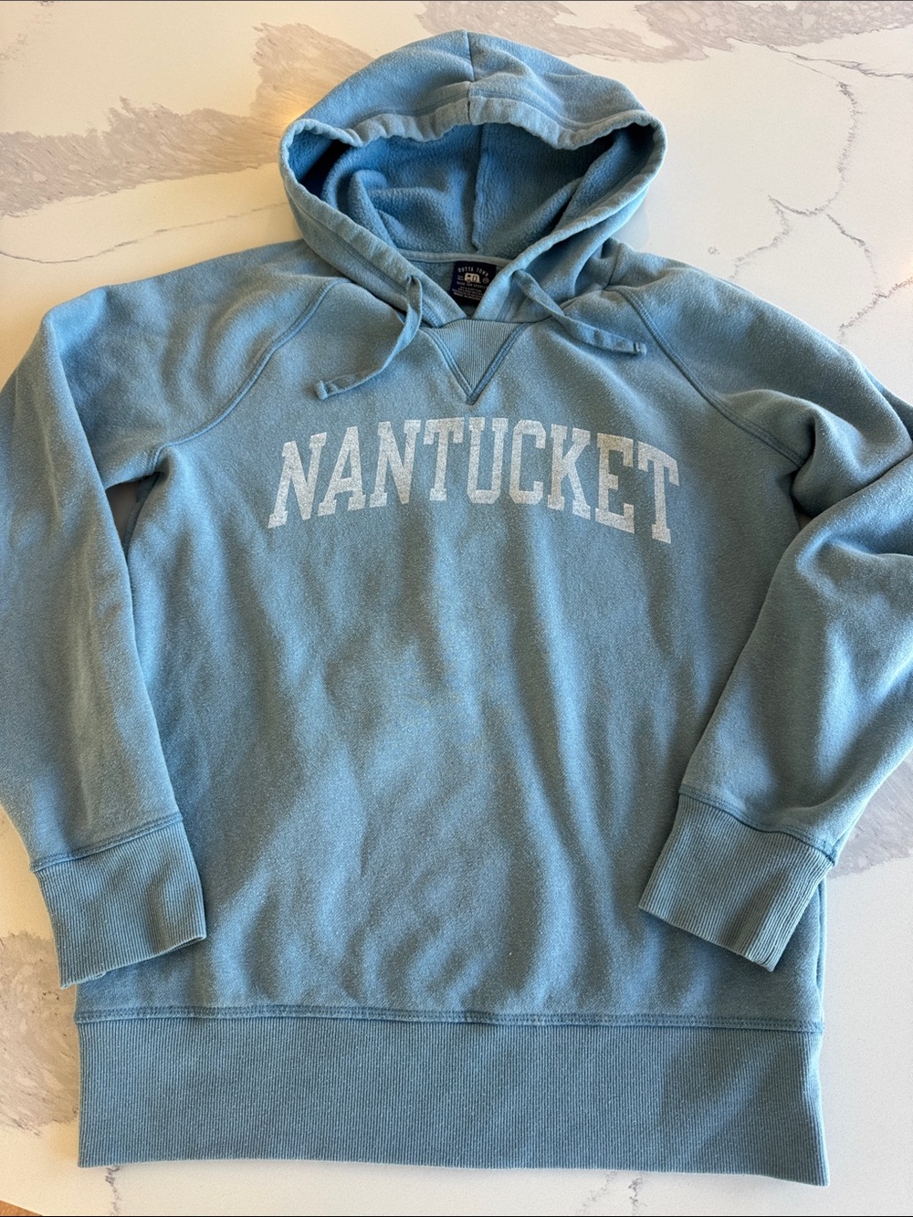 Nantucket hoodie hooded sweatshirt XS woman’s blue ACK shirt